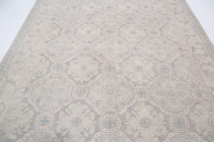 Hand Knotted Fine Serenity Wool Rug 7' 10" x 10' 0" - No. AT85607
