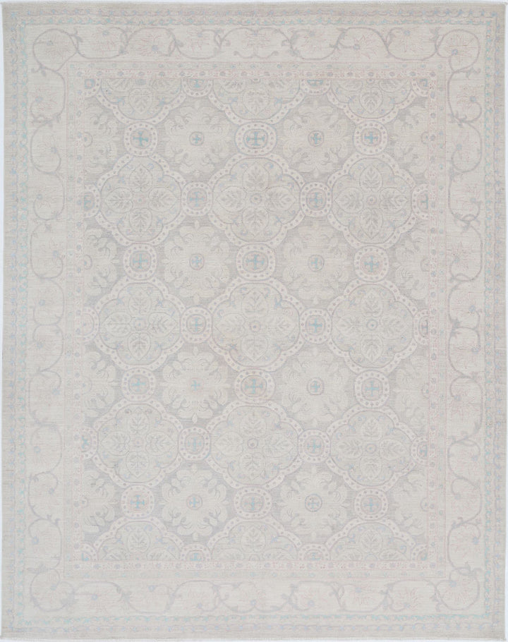Hand Knotted Fine Serenity Wool Rug 7' 10" x 10' 0" - No. AT85607