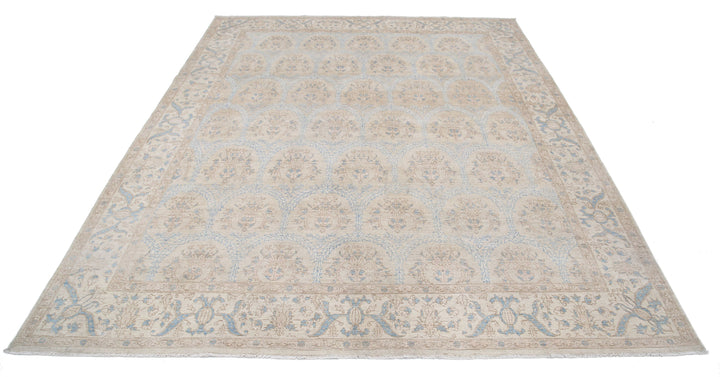 Hand Knotted Fine Serenity Wool Rug 7' 7" x 9' 5" - No. AT37163