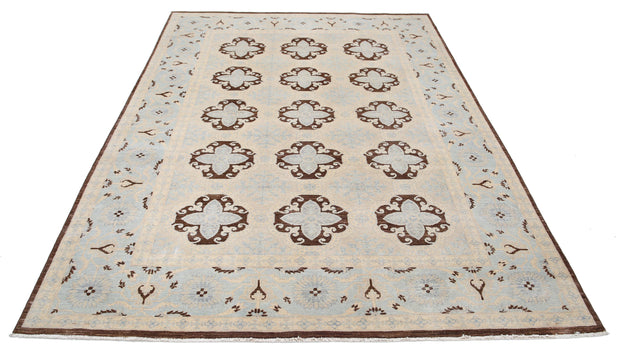 Hand Knotted Fine Serenity Wool Rug 6' 1" x 8' 4" - No. AT37624