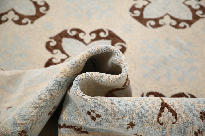 Hand Knotted Fine Serenity Wool Rug 6' 1" x 8' 4" - No. AT37624