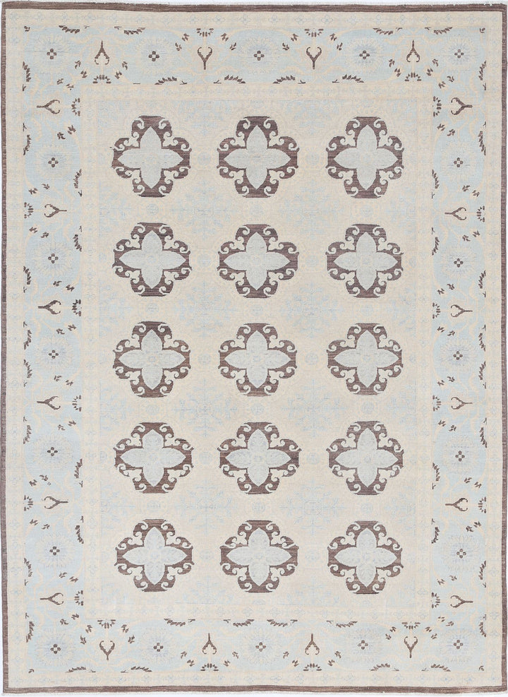 Hand Knotted Fine Serenity Wool Rug 6' 1" x 8' 4" - No. AT37624