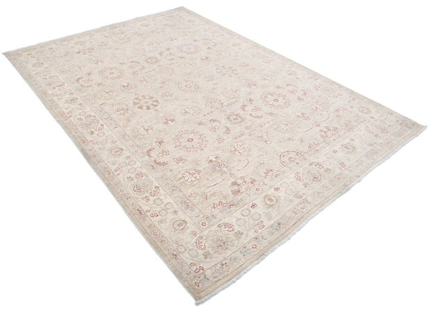 Hand Knotted Fine Serenity Wool Rug 5' 11" x 8' 3" - No. AT93570