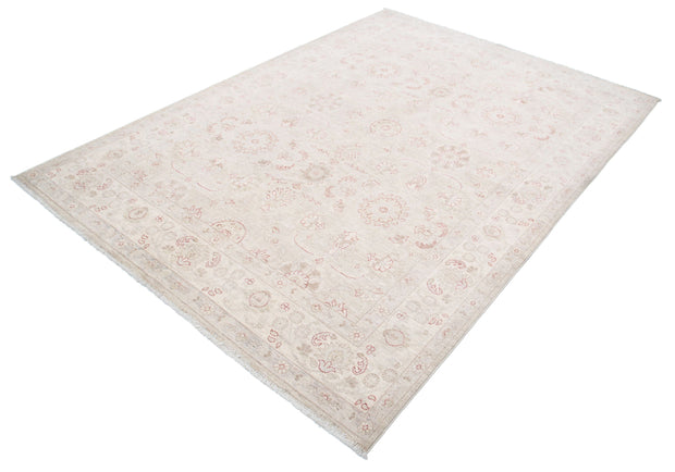 Hand Knotted Fine Serenity Wool Rug 5' 11" x 8' 3" - No. AT93570