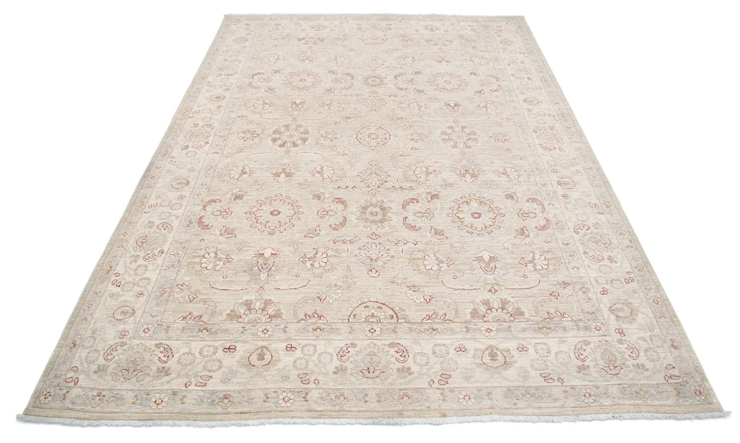 Hand Knotted Fine Serenity Wool Rug 5' 11" x 8' 3" - No. AT93570