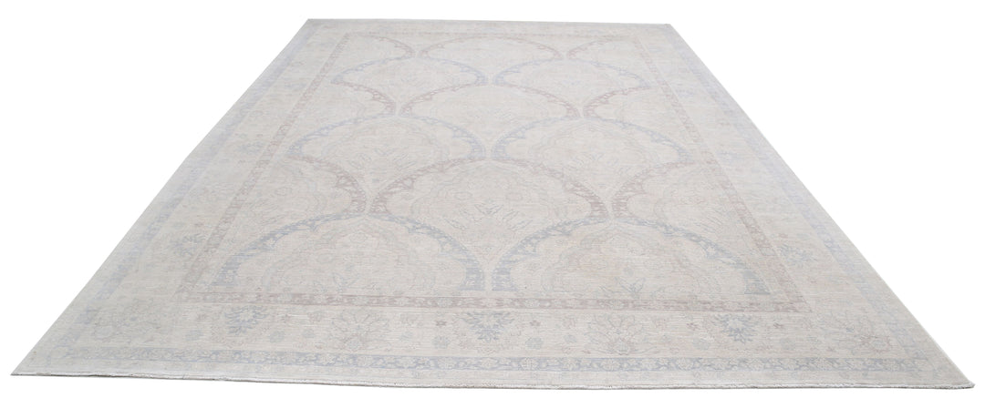 Hand Knotted Fine Serenity Wool Rug 9' 9" x 13' 8" - No. AT58801