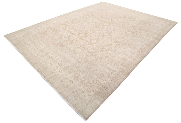 Hand Knotted Fine Serenity Wool Rug 8' 8" x 11' 7" - No. AT69837