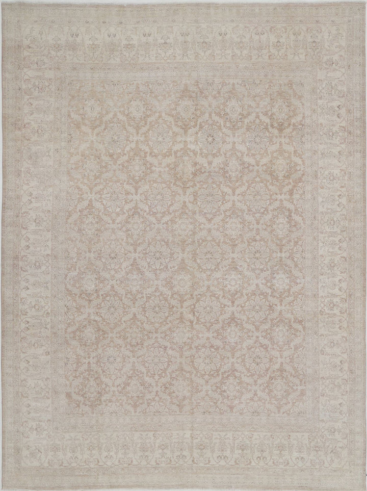 Hand Knotted Fine Serenity Wool Rug 8' 8" x 11' 7" - No. AT69837