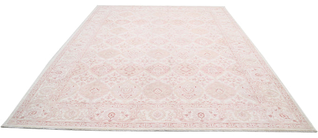 Hand Knotted Fine Serenity Wool Rug 9' 3" x 11' 7" - No. AT94216