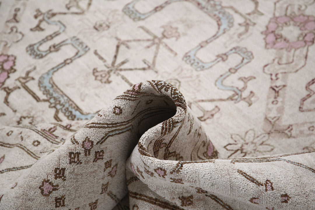 Hand Knotted Fine Serenity Wool Rug 8' 0" x 10' 9" - No. AT22099