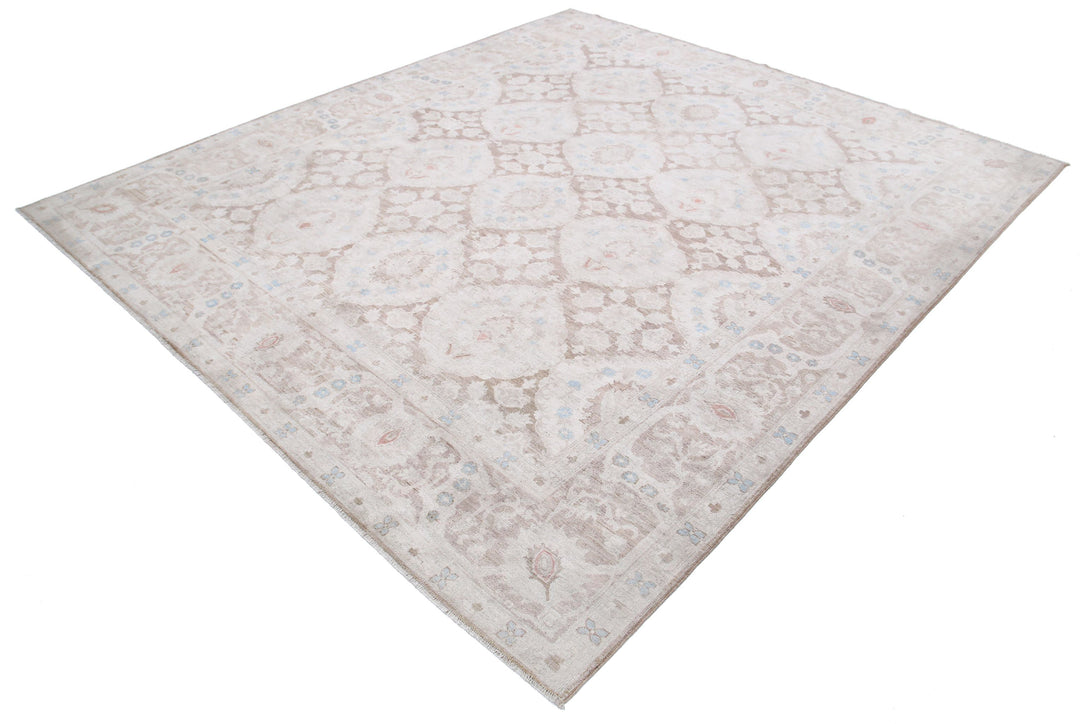 Hand Knotted Fine Serenity Wool Rug 8' 0" x 9' 1" - No. AT68033