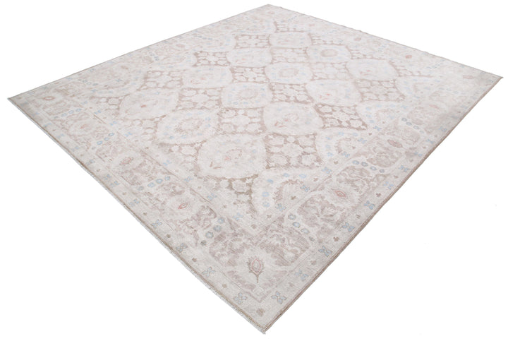 Hand Knotted Fine Serenity Wool Rug 8' 0" x 9' 1" - No. AT68033