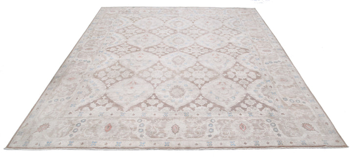 Hand Knotted Fine Serenity Wool Rug 8' 0" x 9' 1" - No. AT68033