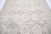 Hand Knotted Fine Serenity Wool Rug 8' 0" x 9' 1" - No. AT68033