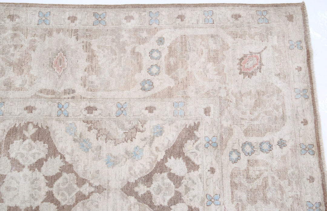 Hand Knotted Fine Serenity Wool Rug 8' 0" x 9' 1" - No. AT68033