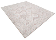 Hand Knotted Fine Serenity Wool Rug 8' 0" x 9' 1" - No. AT68033