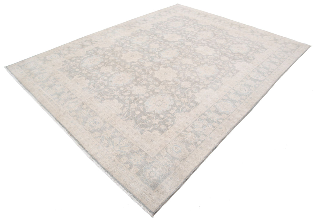 Hand Knotted Fine Serenity Wool Rug 7' 9" x 10' 1" - No. AT39759