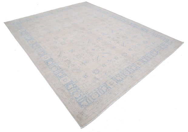 Hand Knotted Fine Serenity Wool Rug 7' 10" x 9' 7" - No. AT49380