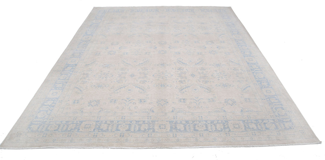 Hand Knotted Fine Serenity Wool Rug 7' 10" x 9' 7" - No. AT49380