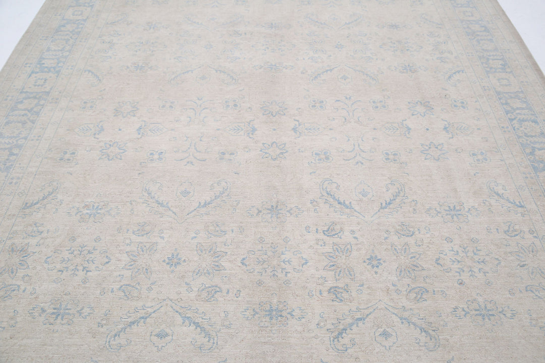 Hand Knotted Fine Serenity Wool Rug 7' 10" x 9' 7" - No. AT49380