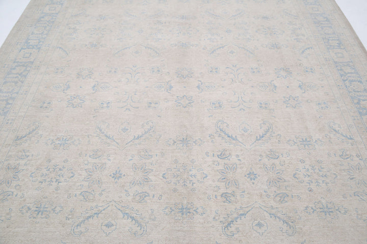 Hand Knotted Fine Serenity Wool Rug 7' 10" x 9' 7" - No. AT49380