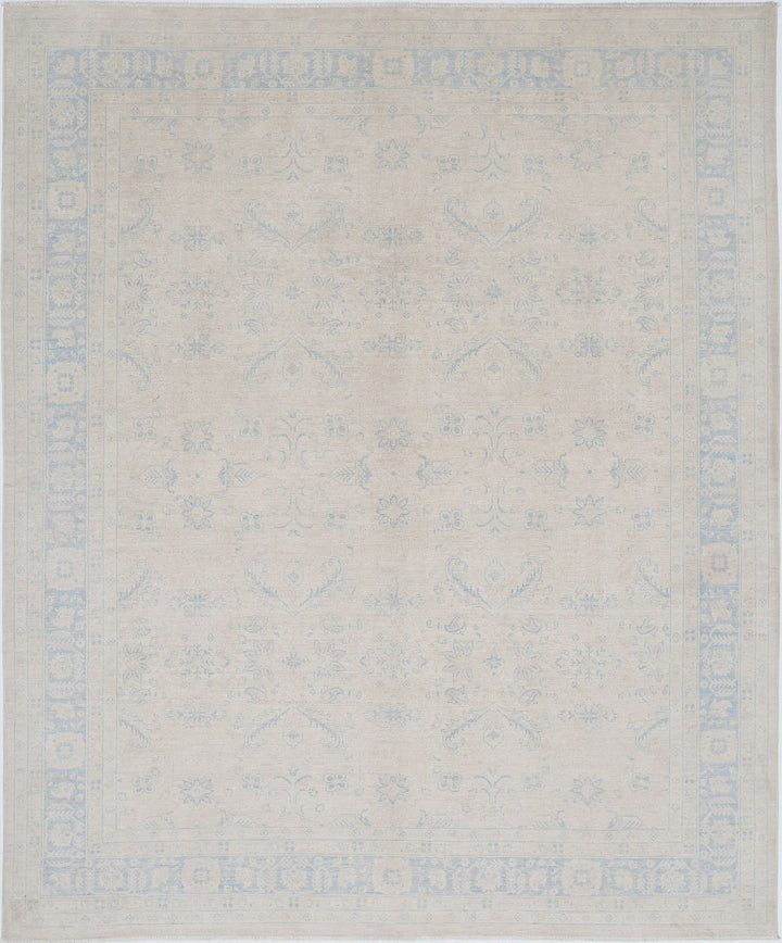 Hand Knotted Fine Serenity Wool Rug 7' 10" x 9' 7" - No. AT49380