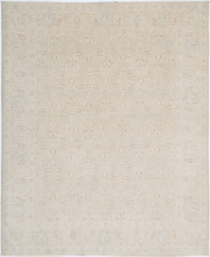 Hand Knotted Fine Serenity Wool Rug 8' 3" x 10' 1" - No. AT49707