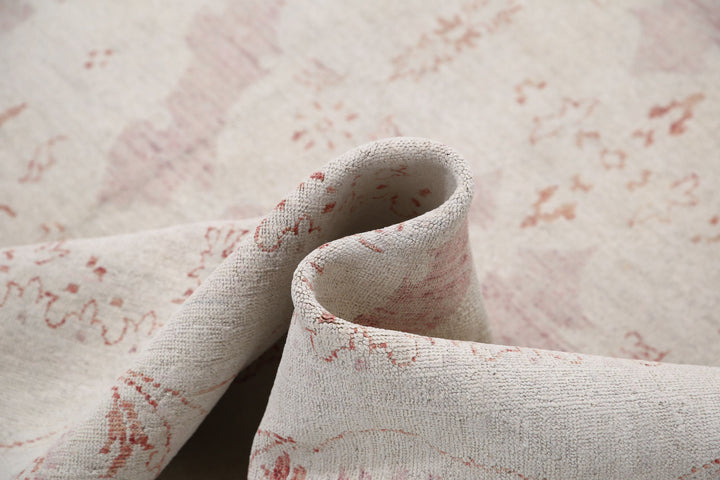 Hand Knotted Fine Serenity Wool Rug 7' 9" x 10' 10" - No. AT48130