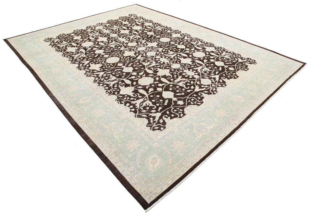 Hand Knotted Fine Serenity Wool Rug 8' 10" x 11' 6" - No. AT30897