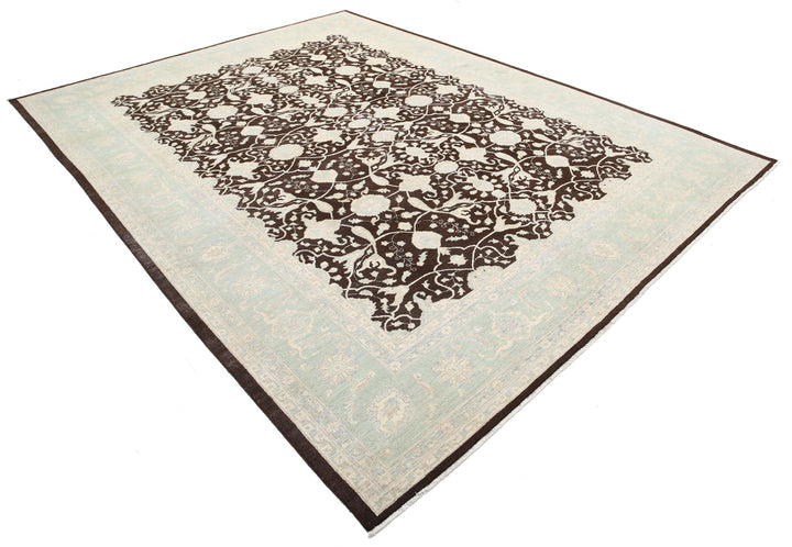Hand Knotted Fine Serenity Wool Rug 8' 10" x 11' 6" - No. AT30897