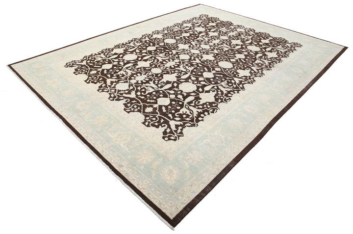 Hand Knotted Fine Serenity Wool Rug 8' 10" x 11' 6" - No. AT30897
