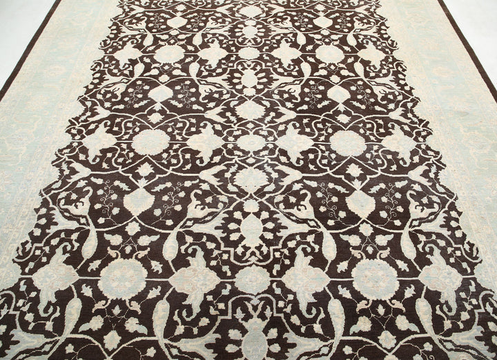 Hand Knotted Fine Serenity Wool Rug 8' 10" x 11' 6" - No. AT30897