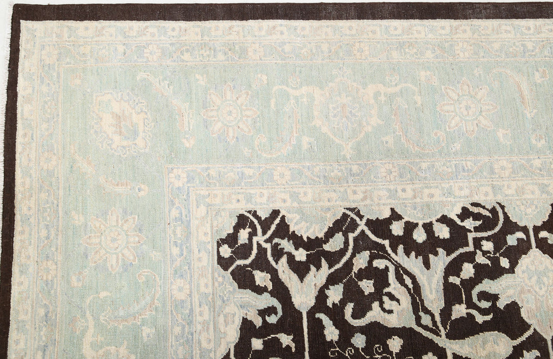 Hand Knotted Fine Serenity Wool Rug 8' 10" x 11' 6" - No. AT30897