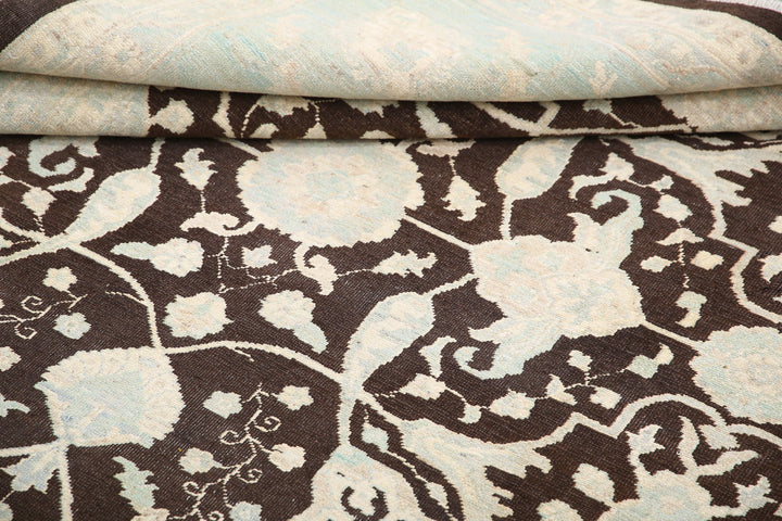 Hand Knotted Fine Serenity Wool Rug 8' 10" x 11' 6" - No. AT30897