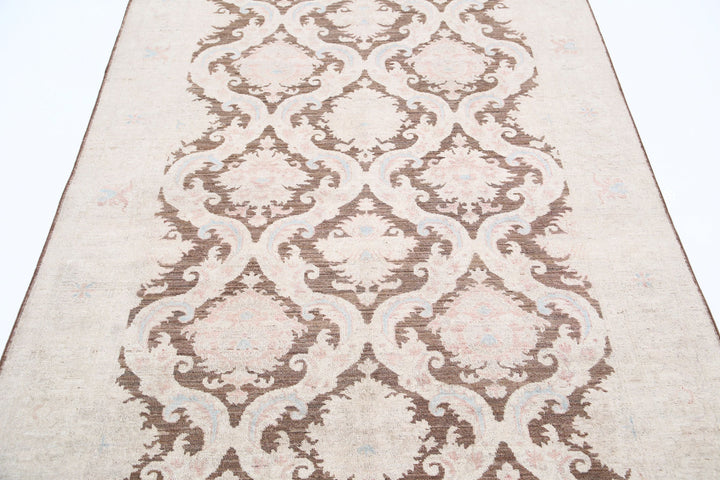 Hand Knotted Fine Serenity Wool Rug 4' 9" x 10' 9" - No. AT44195