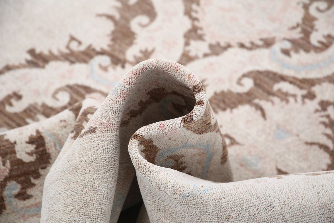 Hand Knotted Fine Serenity Wool Rug 4' 9" x 10' 9" - No. AT44195