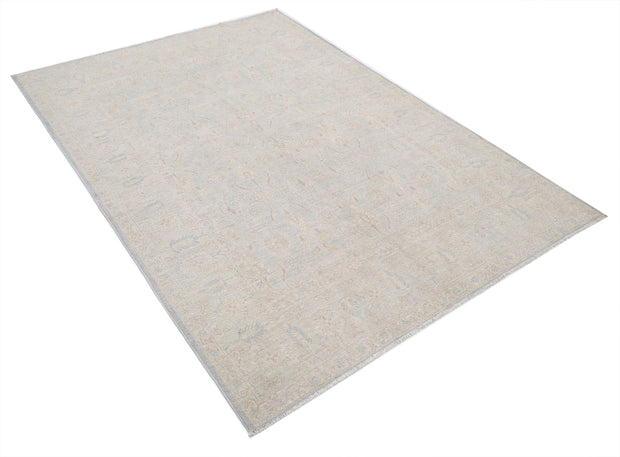 Hand Knotted Fine Serenity Wool Rug 4' 10" x 6' 10" - No. AT78441