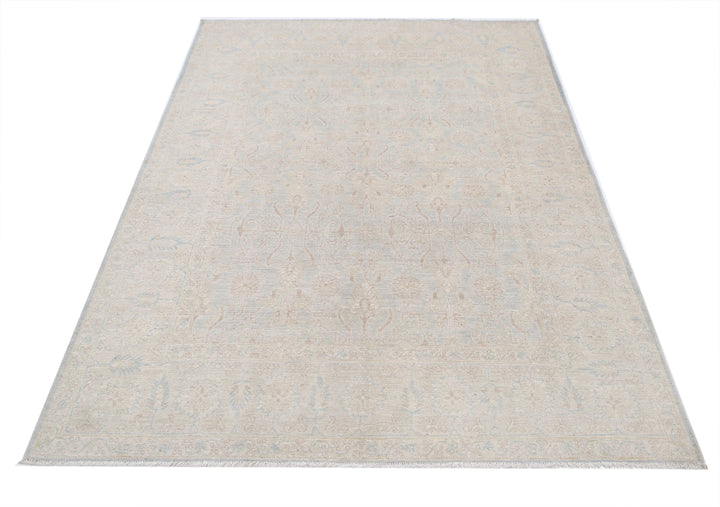 Hand Knotted Fine Serenity Wool Rug 4' 10" x 6' 10" - No. AT78441