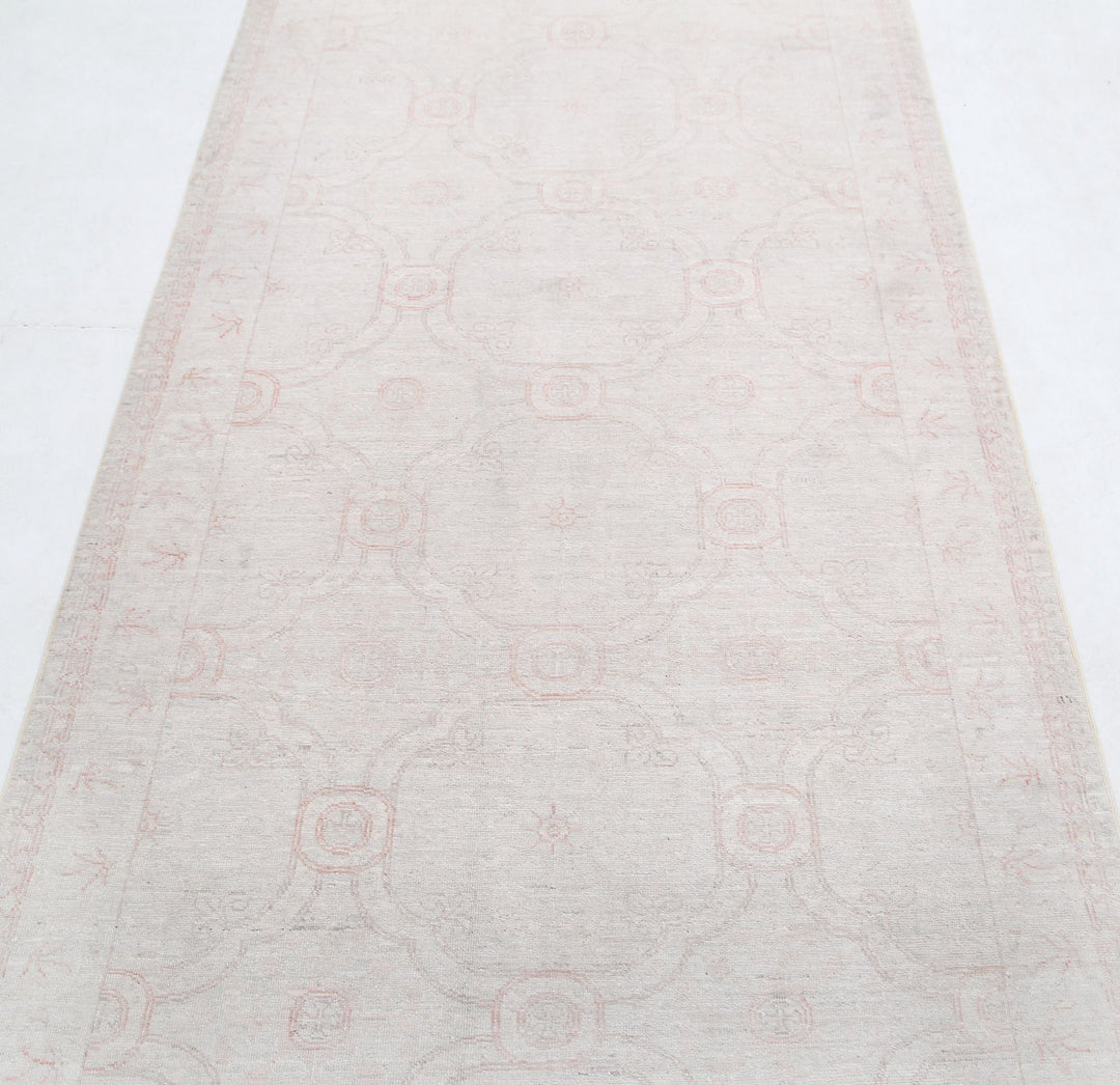 Hand Knotted Fine Serenity Wool Rug 3' 10" x 11' 2" - No. AT71621