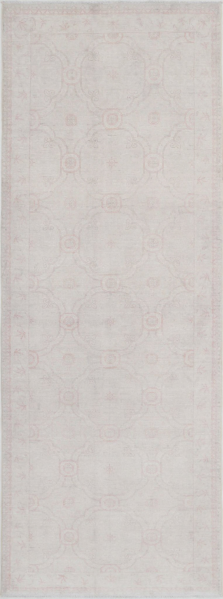Hand Knotted Fine Serenity Wool Rug 3' 10" x 11' 2" - No. AT71621