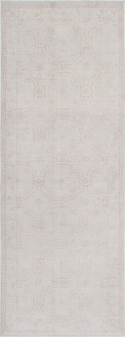 Hand Knotted Fine Serenity Wool Rug 3' 10" x 11' 2" - No. AT71621