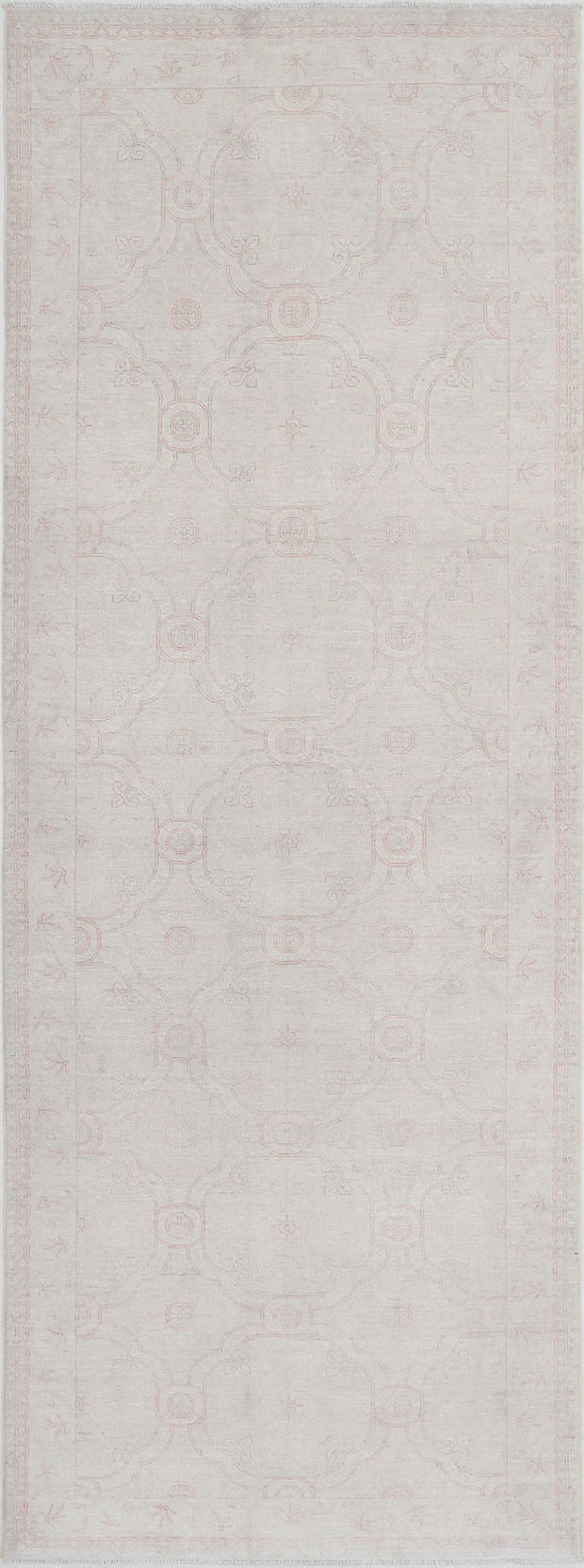 Hand Knotted Fine Serenity Wool Rug 3' 10" x 11' 2" - No. AT71621