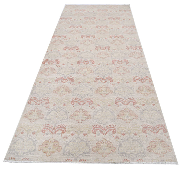 Hand Knotted Fine Serenity Wool Rug 4' 0" x 10' 2" - No. AT85116