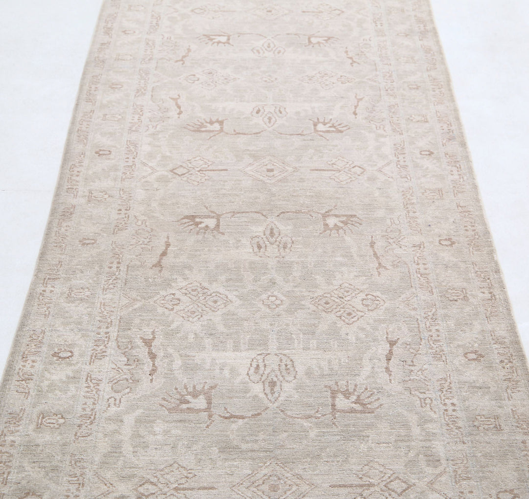 Hand Knotted Fine Serenity Wool Rug 2' 11" x 11' 5" - No. AT65721