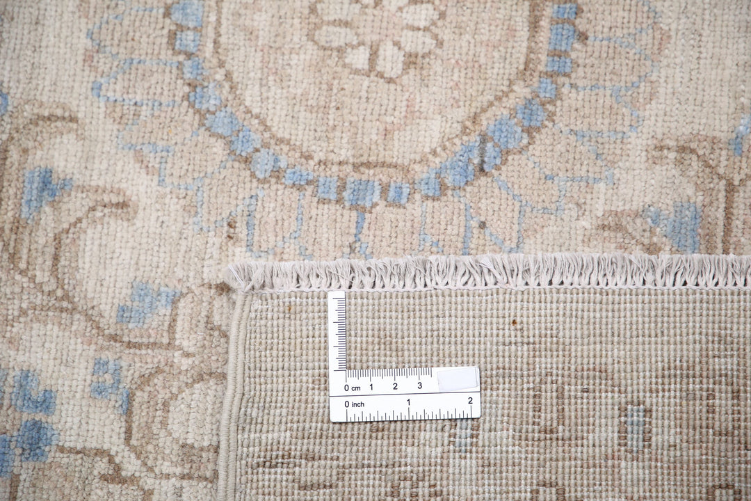 Hand Knotted Fine Serenity Wool Rug 6' 6" x 11' 0" - No. AT14519
