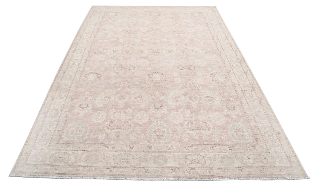 Hand Knotted Fine Serenity Wool Rug 6' 0" x 8' 10" - No. AT19652