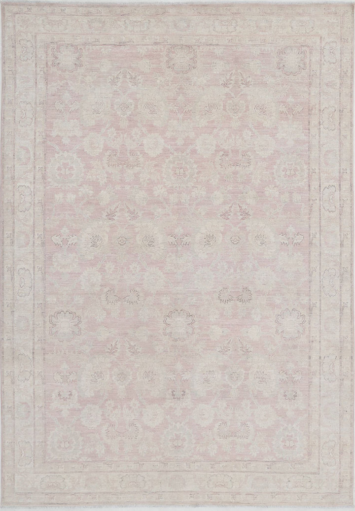 Hand Knotted Fine Serenity Wool Rug 6' 0" x 8' 10" - No. AT19652