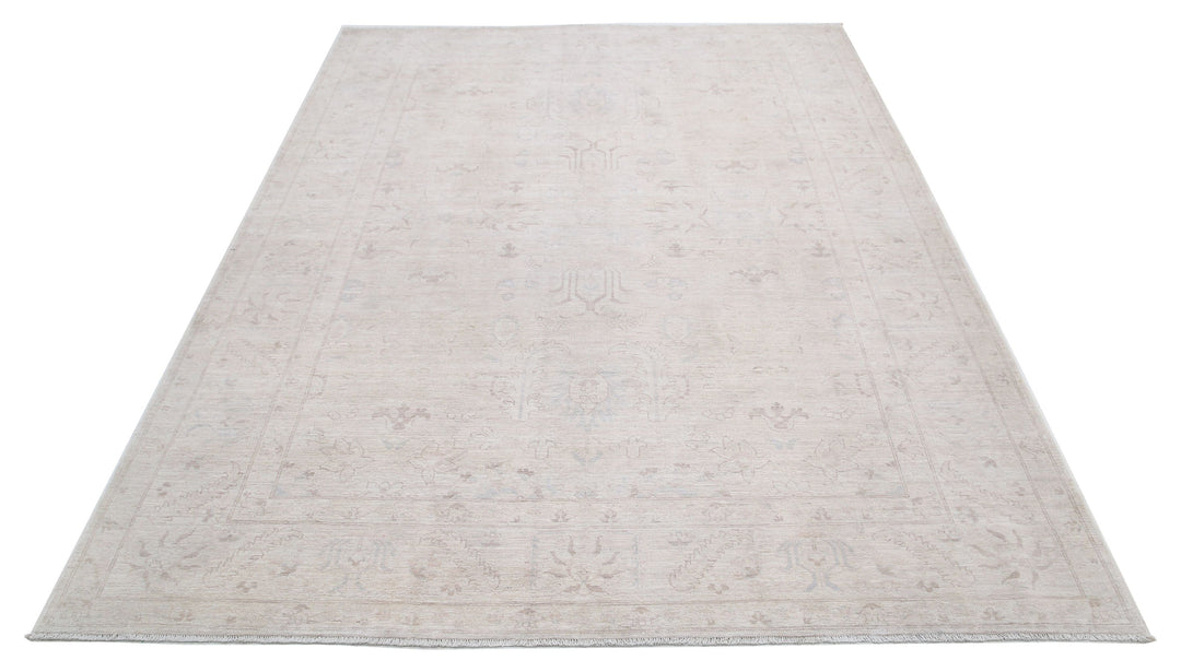 Hand Knotted Fine Serenity Wool Rug 6' 1" x 8' 4" - No. AT18645