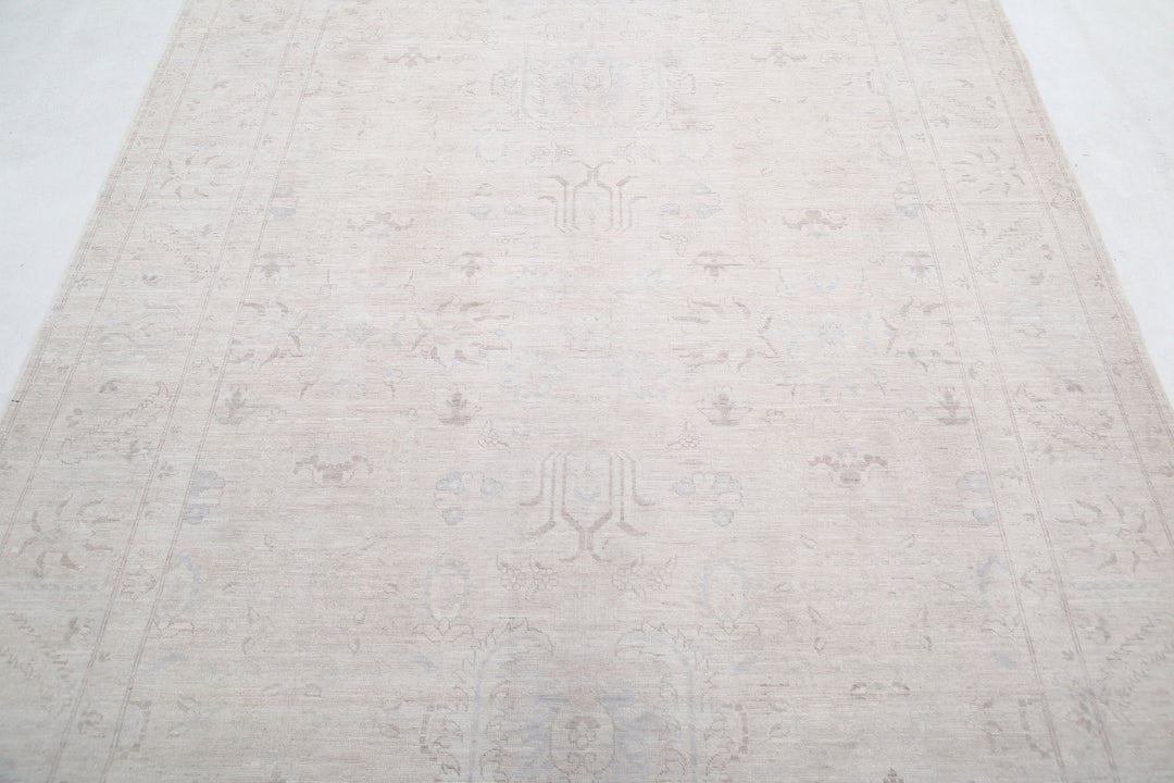 Hand Knotted Fine Serenity Wool Rug 6' 1" x 8' 4" - No. AT18645