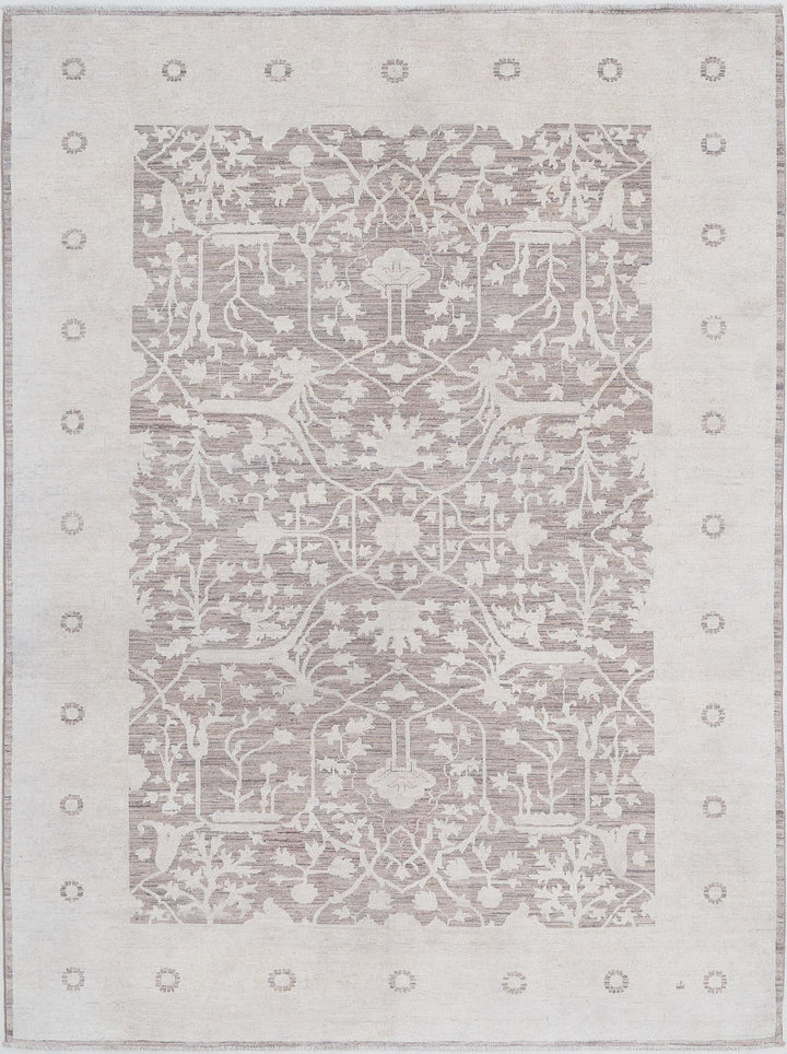 Hand Knotted Fine Serenity Wool Rug 6' 0" x 8' 2" - No. AT45848